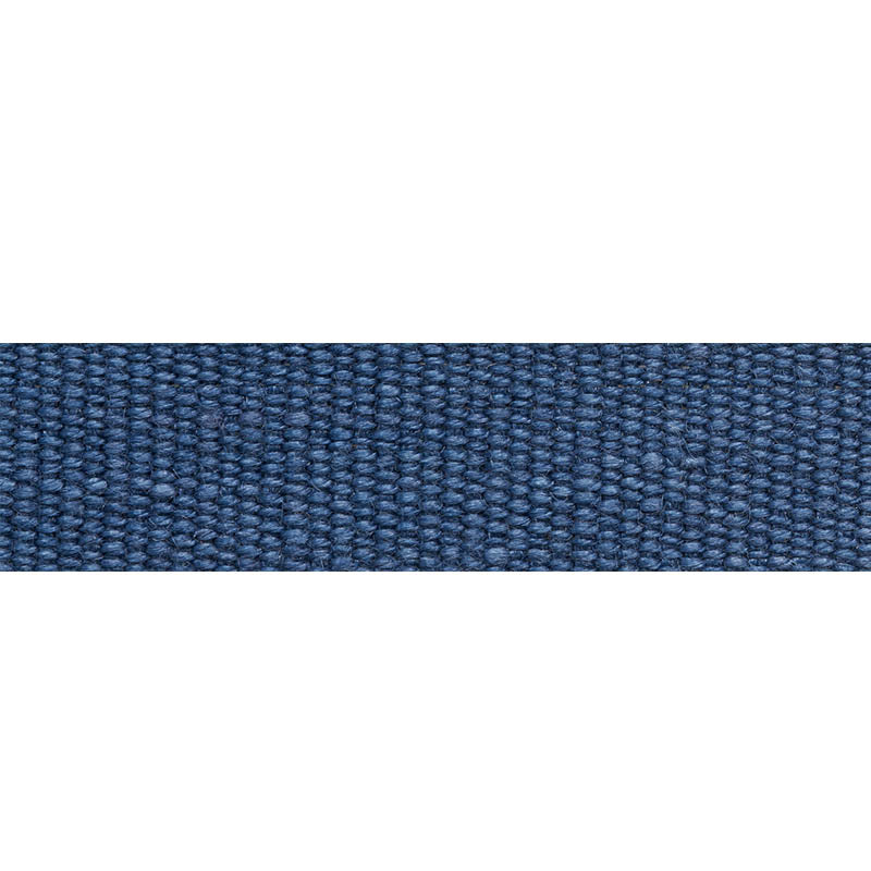 MATHIAS-LINEN-TAPE-NARROW-INDIGO-SCHUMACHER-76831 - Schumacher Trim