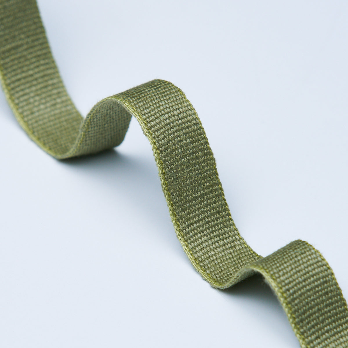 MATHIAS-LINEN-TAPE-NARROW-OLIVE-SCHUMACHER-76837 - Schumacher Trim