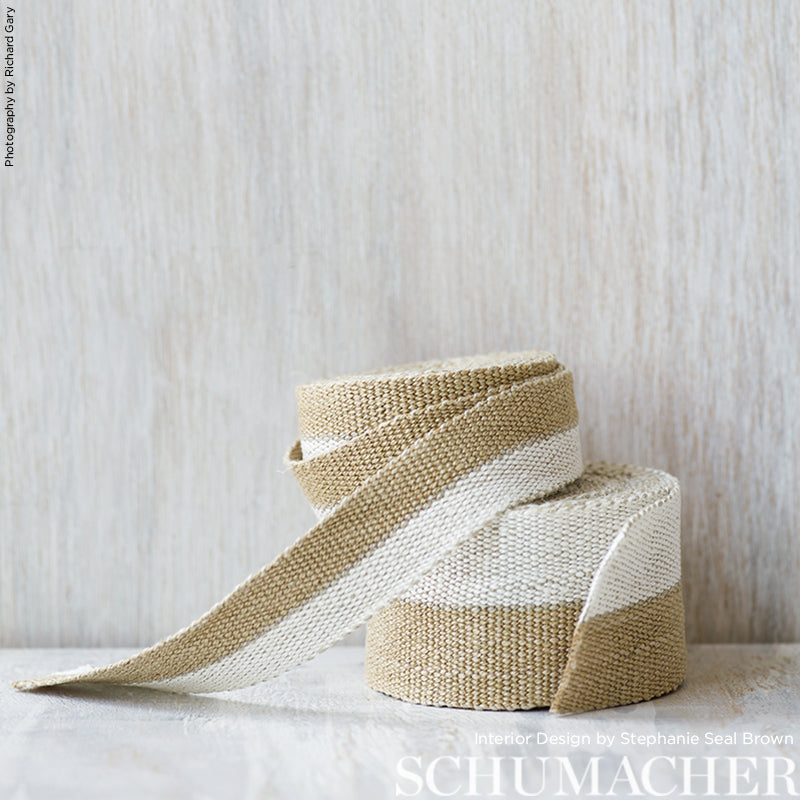 MODERN-NEUTRAL-III-NARROW-TAPE-WHITE-GOLD-SCHUMACHER-77030 - Schumacher Trim