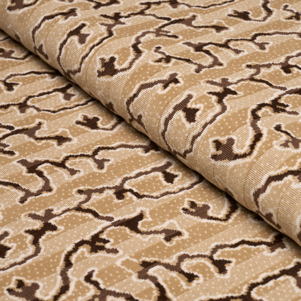 Corail Velvet - Champignon - Schumacher 77134 Fabric - Schumacher Fabric