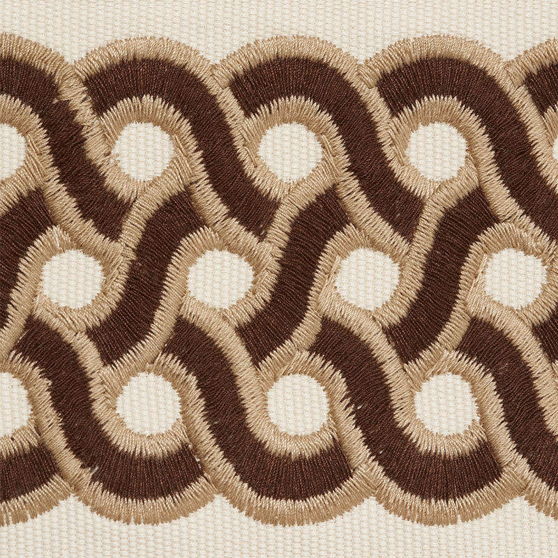 MANDEVILLE-TAPE-CHESTNUT-SCHUMACHER-77151 - Schumacher Trim