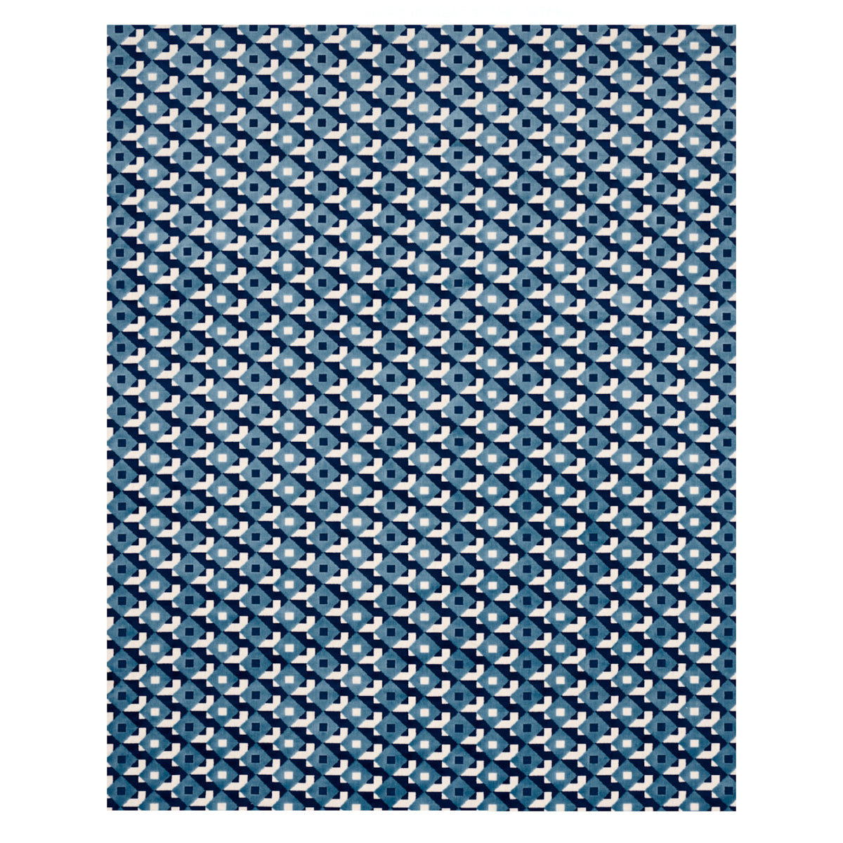 DAZZLE-SHIP-VELVET-AZURE-SCHUMACHER-77243 - Schumacher Fabric