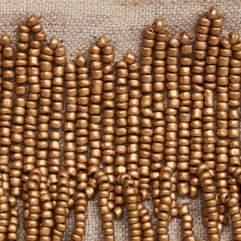 STARLING-BEADED-FRINGE-GOLD-SCHUMACHER-77372 - Schumacher Trim