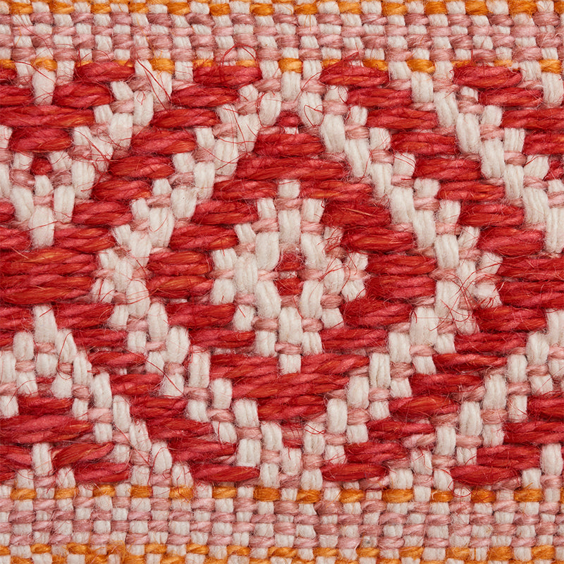 LARSON-HANDWOVEN-TAPE-RED-ORANGE-SCHUMACHER-77462 - Schumacher Trim