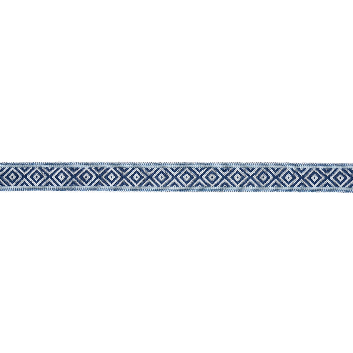LARSON-HANDWOVEN-TAPE-INDIGO-SCHUMACHER-77463 - Schumacher Trim