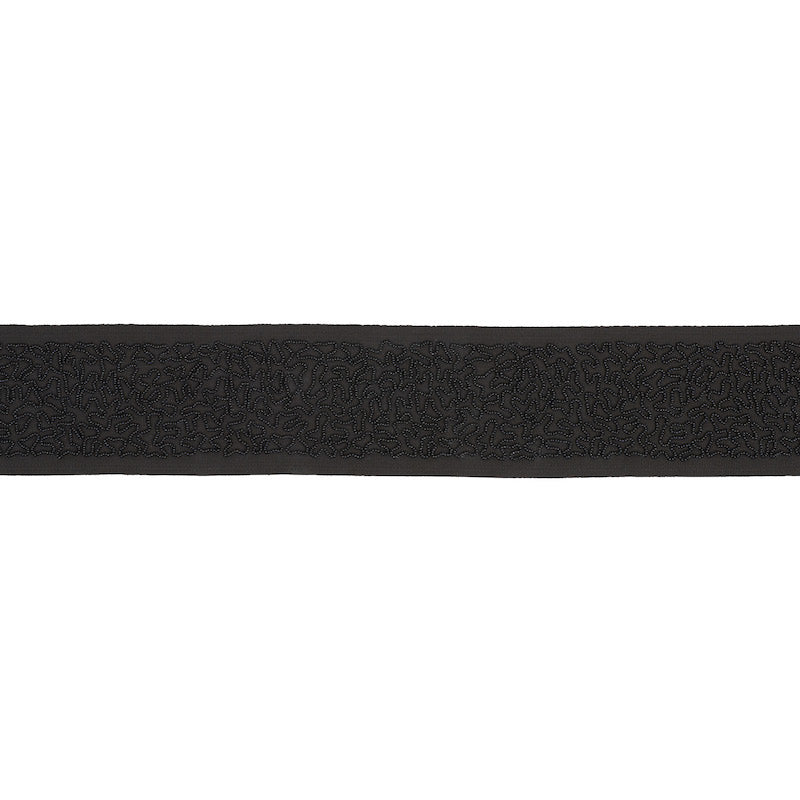 VERMICELLI-BEADED-TAPE-BLACK-SCHUMACHER-77482 - Schumacher Recortar