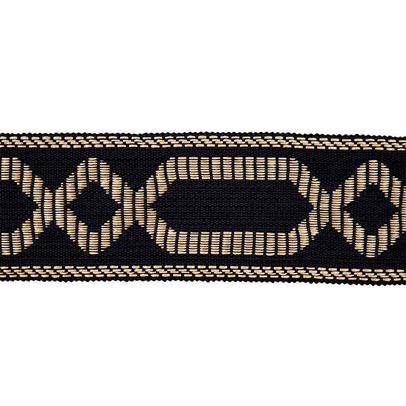BRIAR-RAFFIA-TAPE-BLACK-SCHUMACHER-77583 - Schumacher Trim