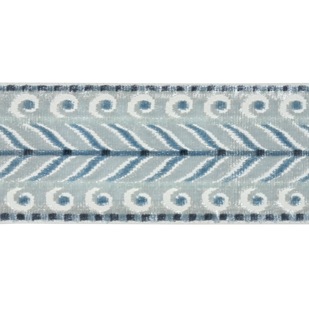 MARION-VELVET-TAPE-SKY-SCHUMACHER-77623 - Schumacher Recortar