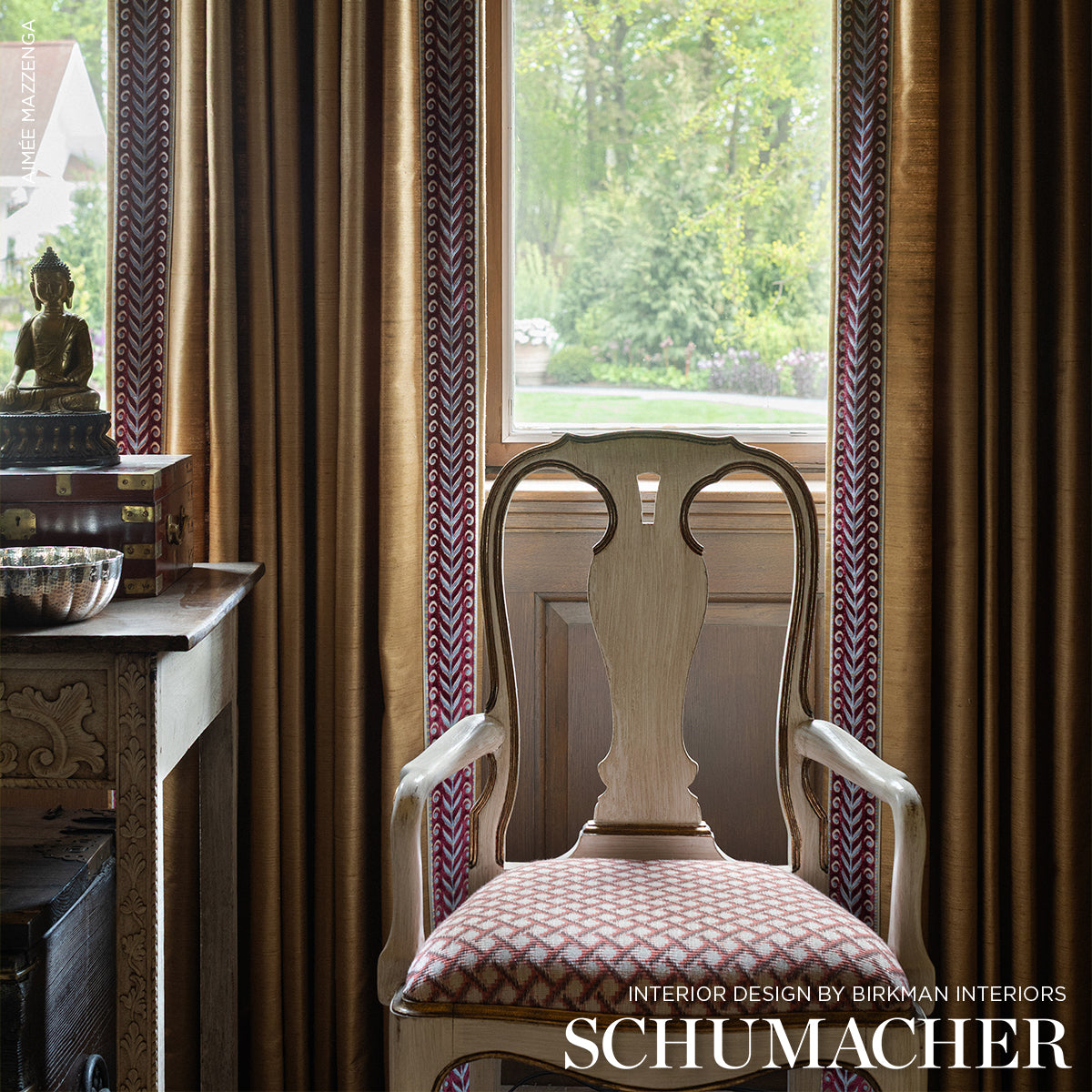 MARION-VELVET-TAPE-AUBERGINE-SCHUMACHER-77625 - Schumacher Recortar