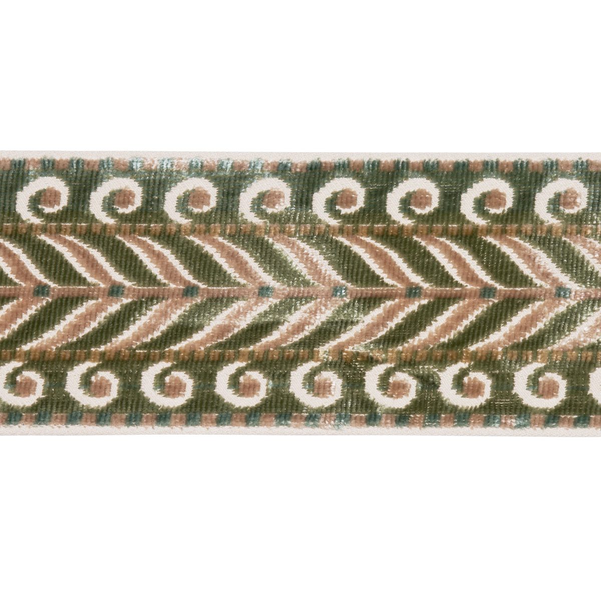 MARION-VELVET-TAPE-JADE-SCHUMACHER-77626 - Schumacher Recortar