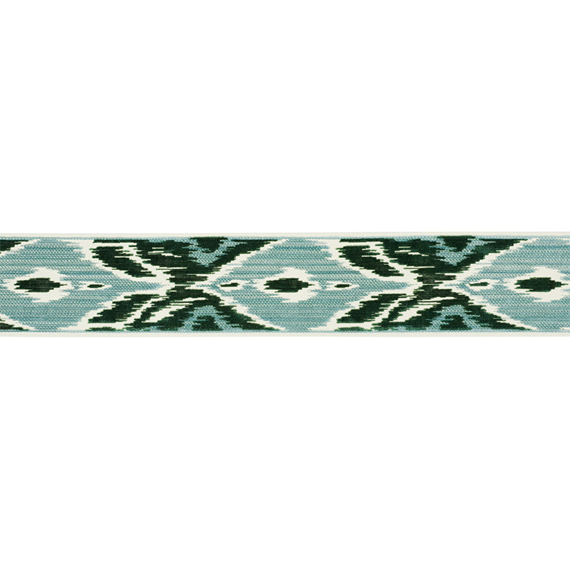 XENIA-VELVET-TAPE-PEACOCK-SCHUMACHER-77630 - Schumacher Trim