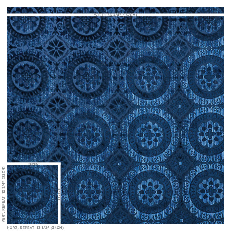 SUZANI-STRIE-VELVET-SAPPHIRE-SCHUMACHER-77640