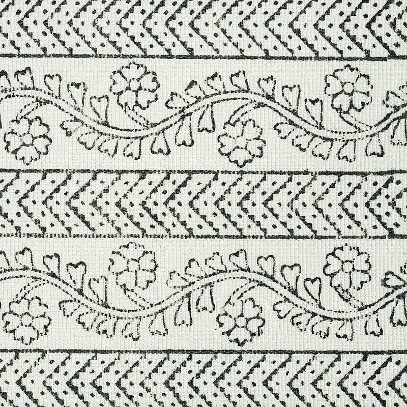 ARBELA-HAND-BLOCKED-TAPE-CHARCOAL-SCHUMACHER-78440 - Schumacher Recortar