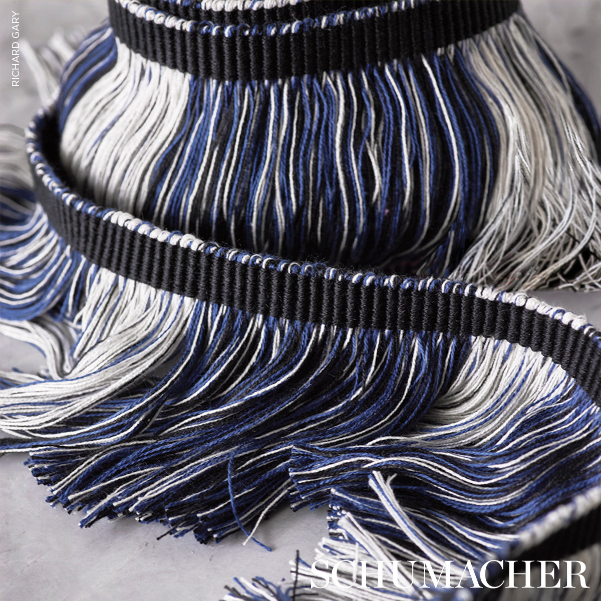 CALCADA-FRINGE-MIDNIGHT-SCHUMACHER-78982 - Schumacher Trim