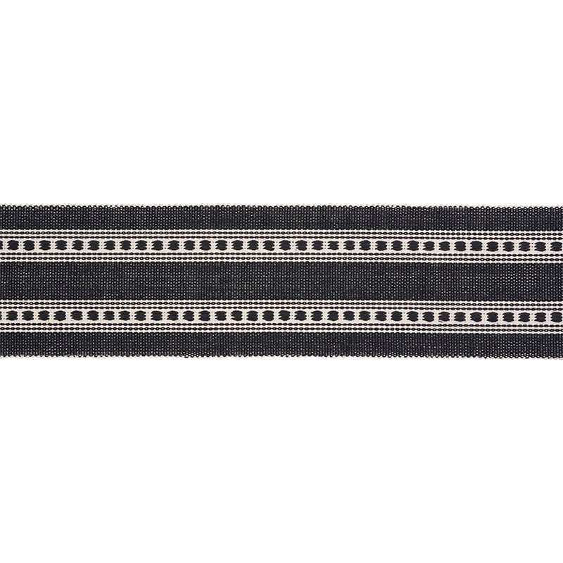 LUBECK-TAPE-CHARCOAL-SCHUMACHER-79113 - Schumacher Recortar