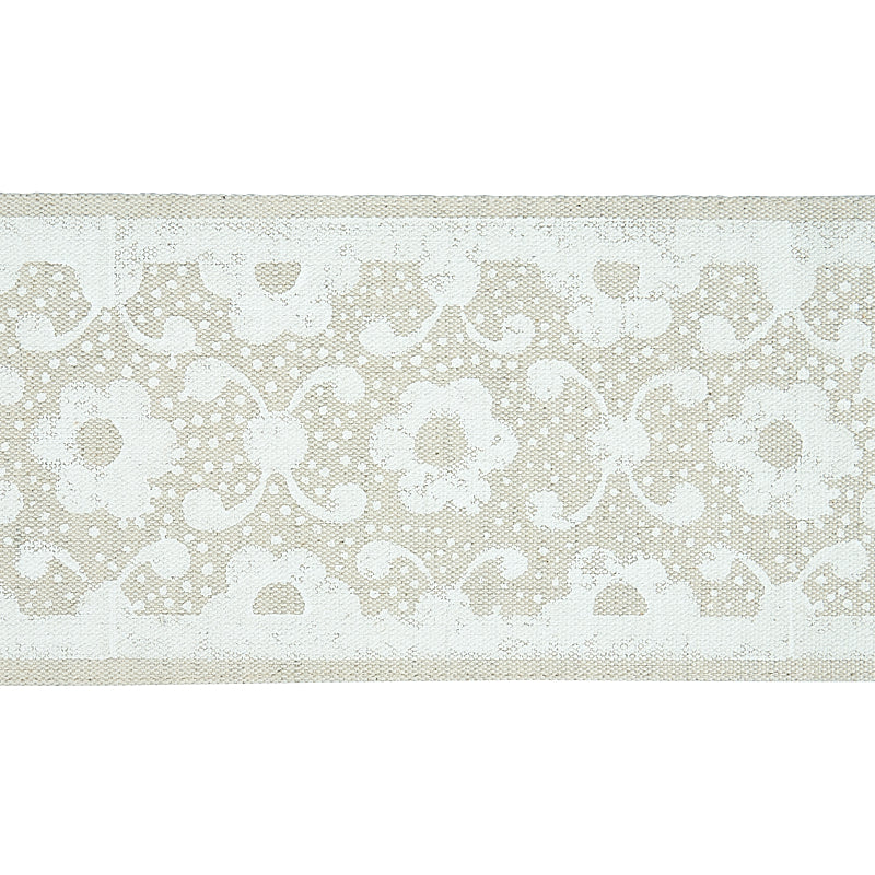 BRINDA-HAND-BLOCKED-TAPE-IVORY-SCHUMACHER-79120 - Schumacher Recortar