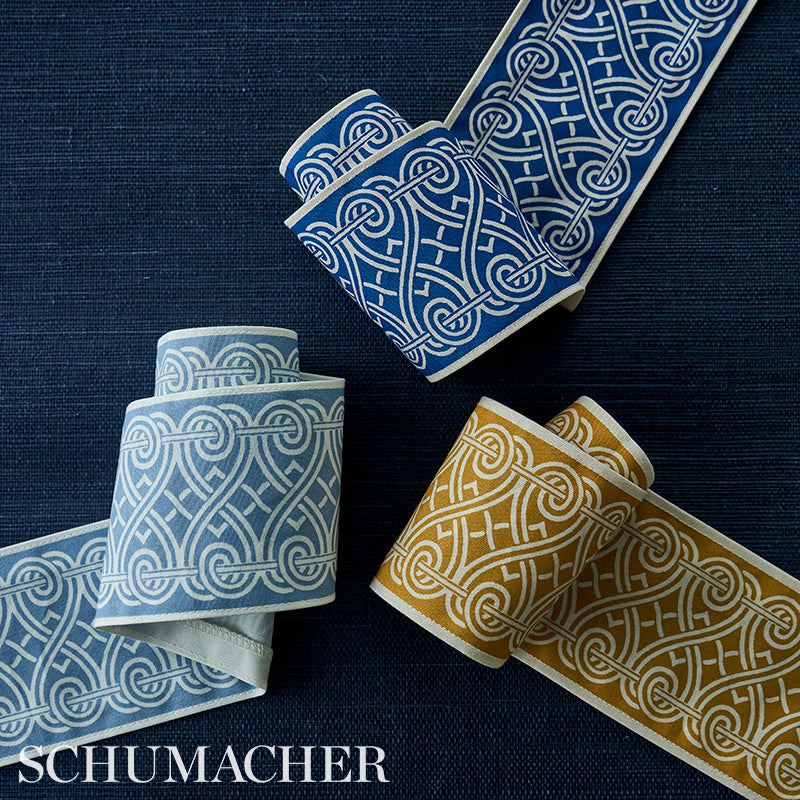 SUZETTE-TAPE-GOLD-SCHUMACHER-79132 - Schumacher Recortar