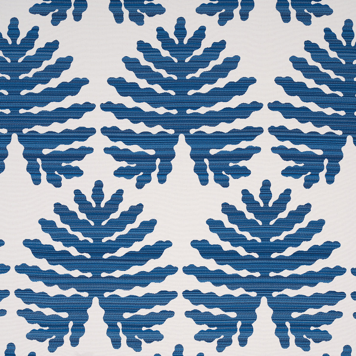 PALMA-SOLA-INDOOR-OUTDOOR-NAVY-SCHUMACHER-79180 - Schumacher Fabric