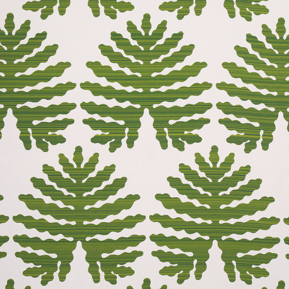 PALMA-SOLA-INDOOR-OUTDOOR-GREEN-SCHUMACHER-79181 - Schumacher Fabric