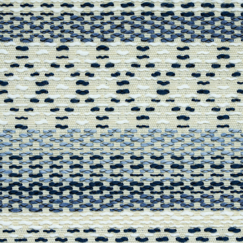 FREMONT-INDOOR-OUTDOOR-BLUE-SCHUMACHER-79190 - Schumacher Fabric