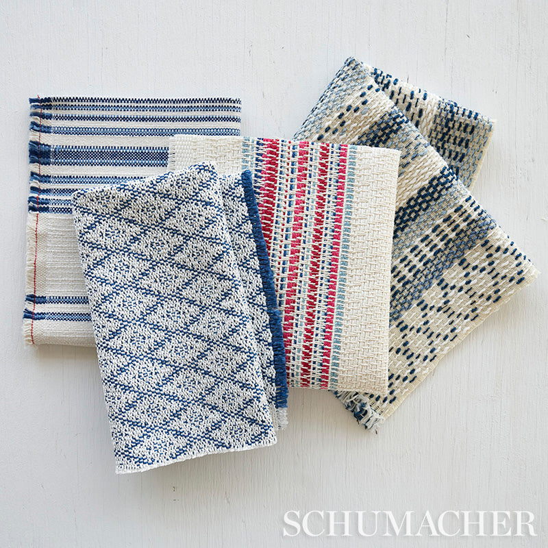 FREMONT-INDOOR-OUTDOOR-BLUE-SCHUMACHER-79190 - Schumacher Fabric