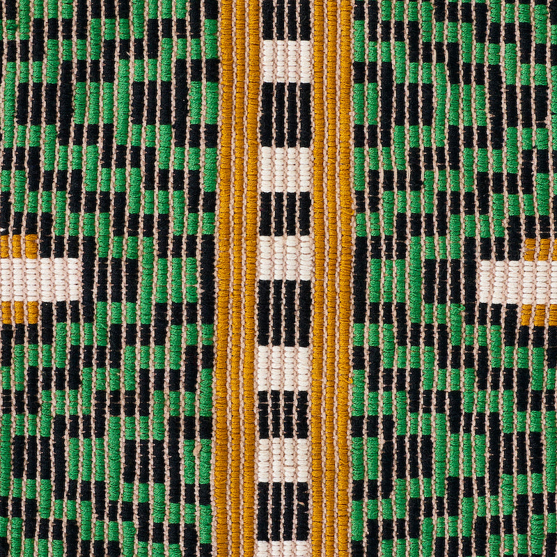 MIXCO-HAND-WOVEN-BROCADE-JEWEL-SCHUMACHER-79270 - Schumacher Fabric