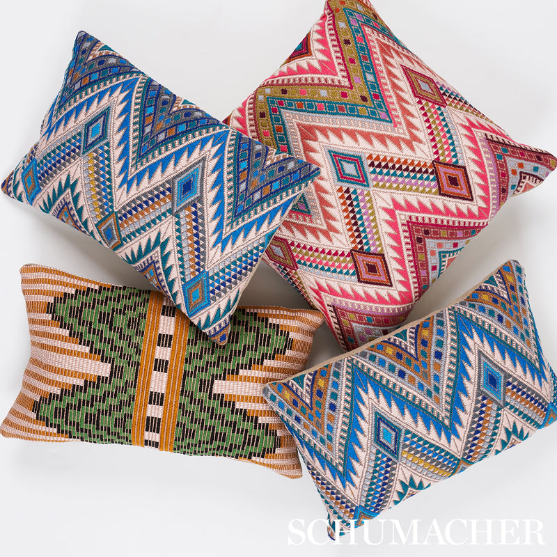 MIXCO-HAND-WOVEN-BROCADE-JEWEL-SCHUMACHER-79270 - Schumacher Fabric