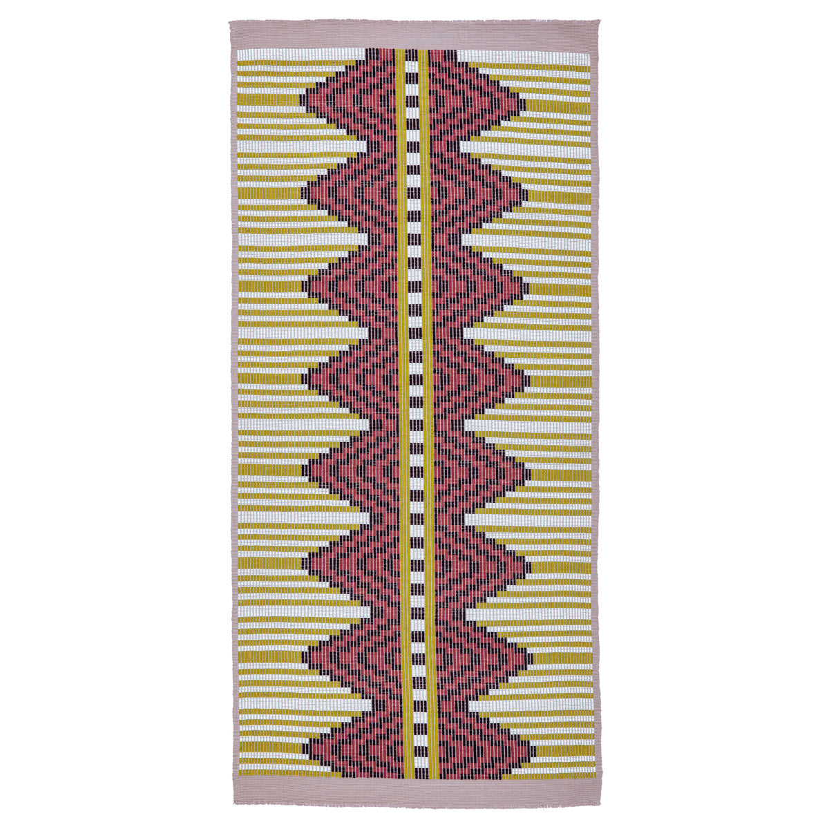 Mixco Hand Woven Brocade - Dewberry - Schumacher 79271 Fabric - Schumacher Fabric