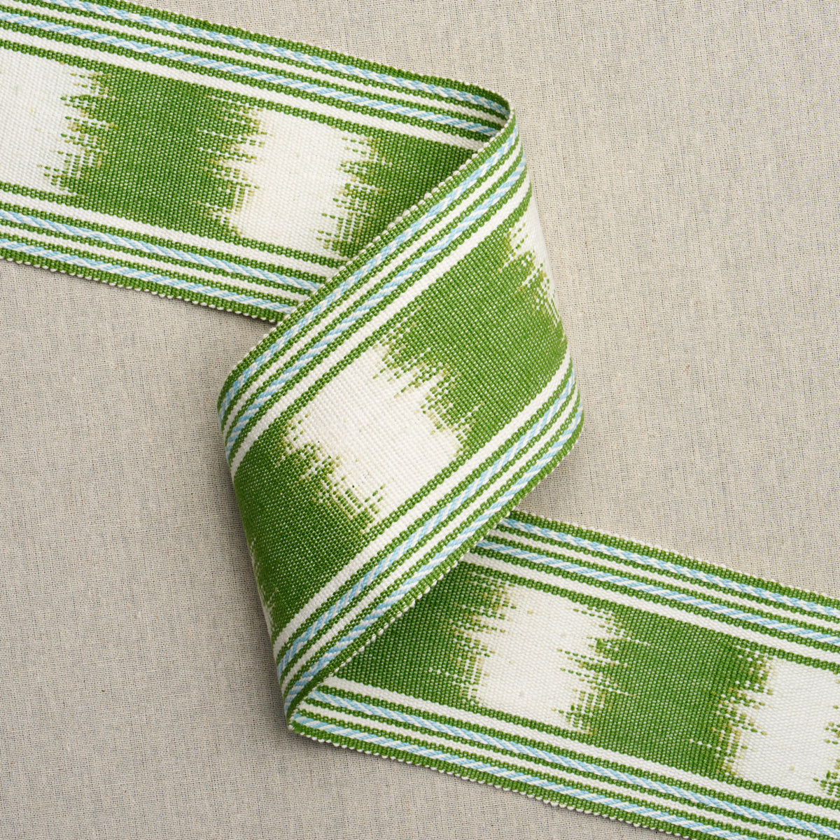 BANYAN-IKAT-TAPE-LEAF-SCHUMACHER-79303 - Schumacher Trim