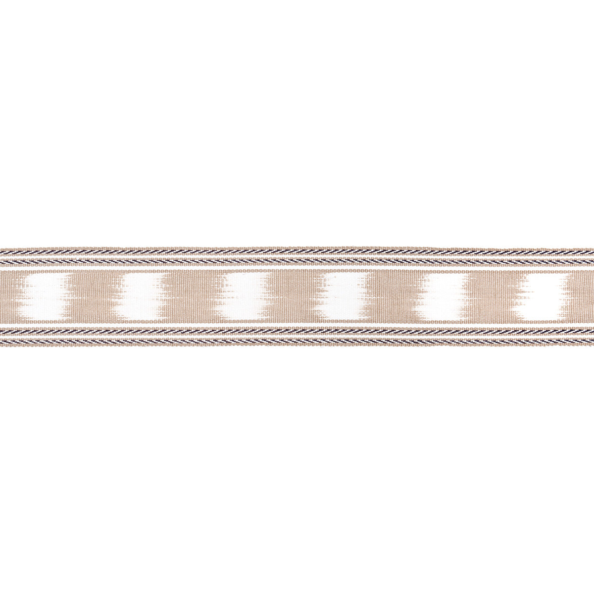 BANYAN-IKAT-TAPE-SAND-SCHUMACHER-79305 - Schumacher Trim