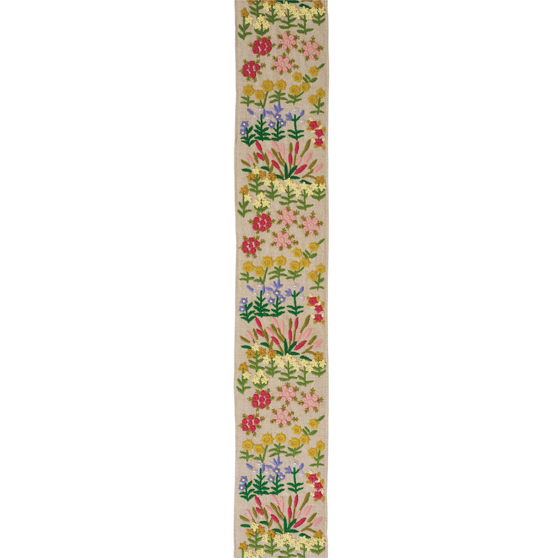 LULA-EMBROIDERED-TAPE-NATURAL-SCHUMACHER-79311 - Schumacher Recortar