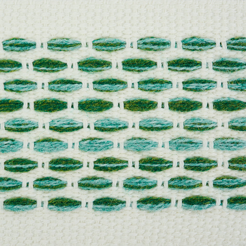 PORTOLA-TAPE-INDOOR-OUTDOOR-GREEN-SCHUMACHER-79420 - Schumacher Trim