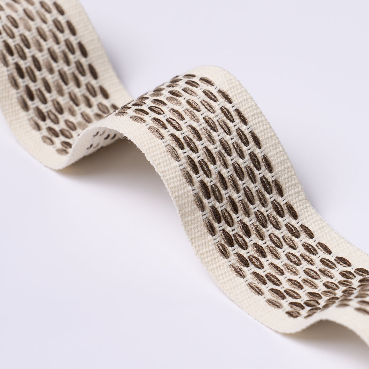 PORTOLA-TAPE-INDOOR-OUTDOOR-PEBBLE-SCHUMACHER-79427 - Schumacher Trim