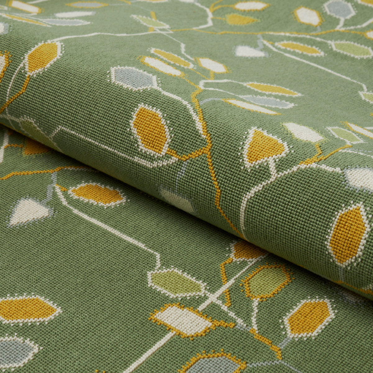 TUMBLE-WEED-PINGL-MEADOW-GREEN-SCHUMACHER-79514 - Schumacher Tela