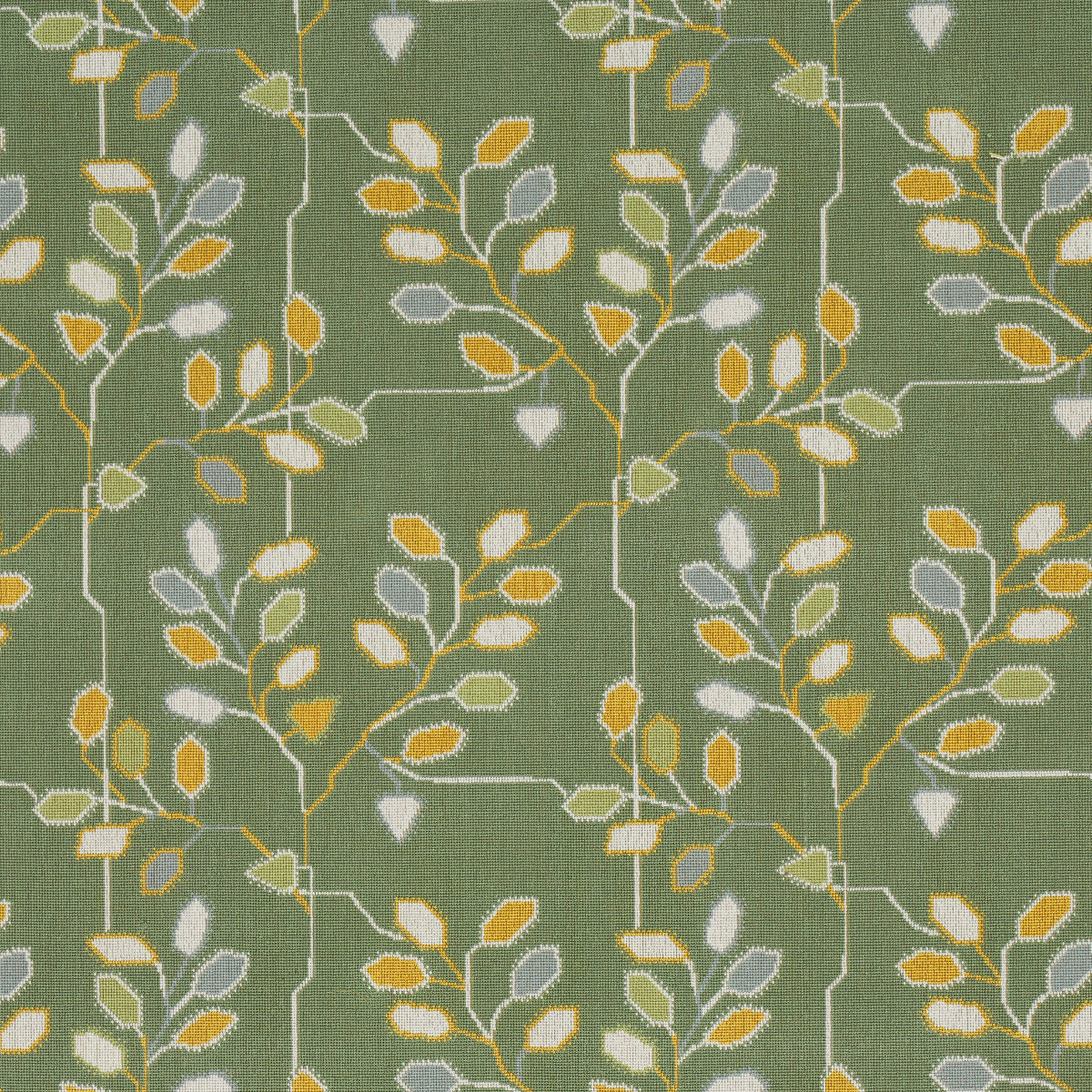 TUMBLE-WEED-PINGL-MEADOW-GREEN-SCHUMACHER-79514 - Schumacher Tela