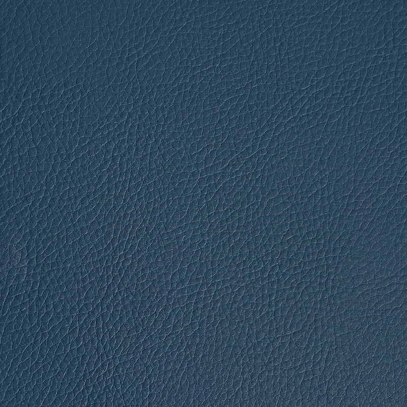 VEGAN-LEATHER-INDOOR-OUTDOOR-NAVY-SCHUMACHER-79558 - Schumacher Fabric