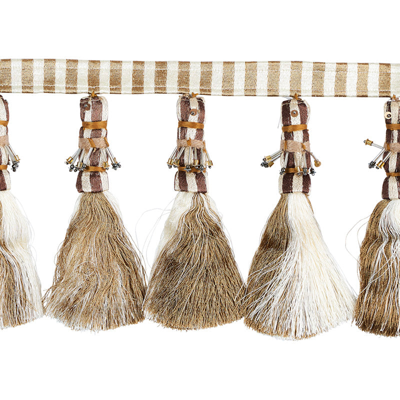 ANTONY-TASSEL-TRIM-NATURAL-IVORY-SCHUMACHER-79602 - Schumacher Recortar