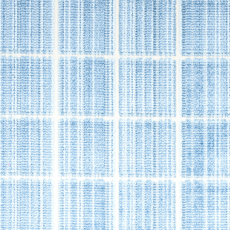 Corneille Velvet - Sky - Schumacher 79630 Fabric - Schumacher Fabric