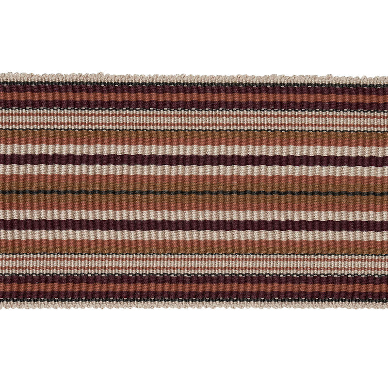 TOPAKI-STRIPE-TAPE-WIDE-AUBERGINE-SCHUMACHER-79742 - Schumacher Recortar