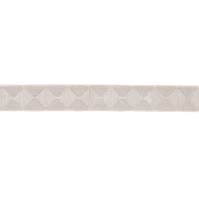 NAUTILINA-EMBROIDERED-TAPE-NATURAL-SCHUMACHER-79890 - Schumacher Trim