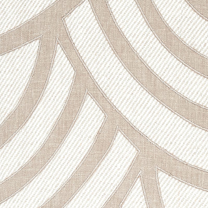 SANGOMAR-APPLIQU-BROWN-SCHUMACHER-79952 - Schumacher Fabric