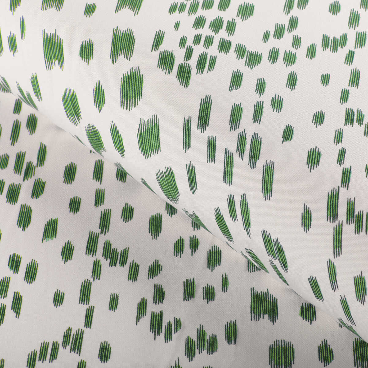 Les Touches - Green - BRUNSCHWIG & FILS Fabric