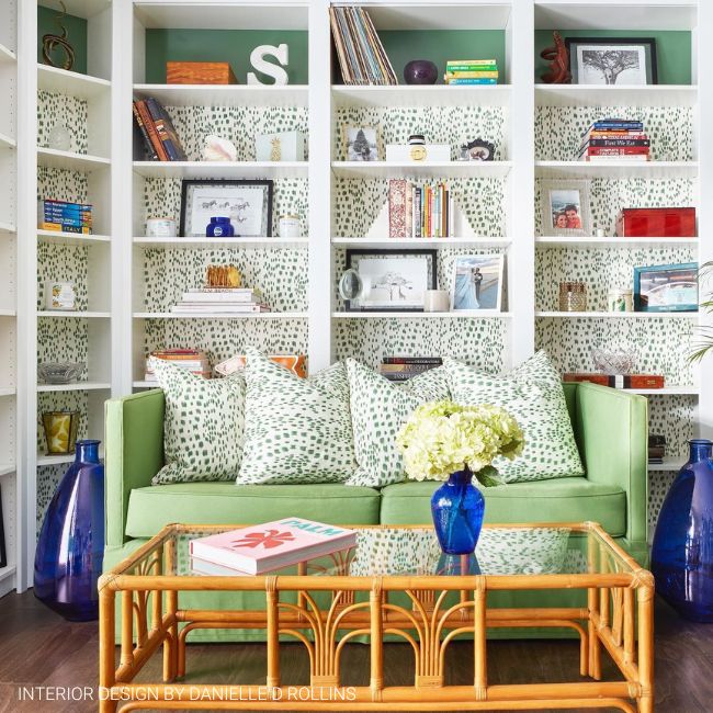 Les Touches - Green - Brunschwig & Fils Fabric