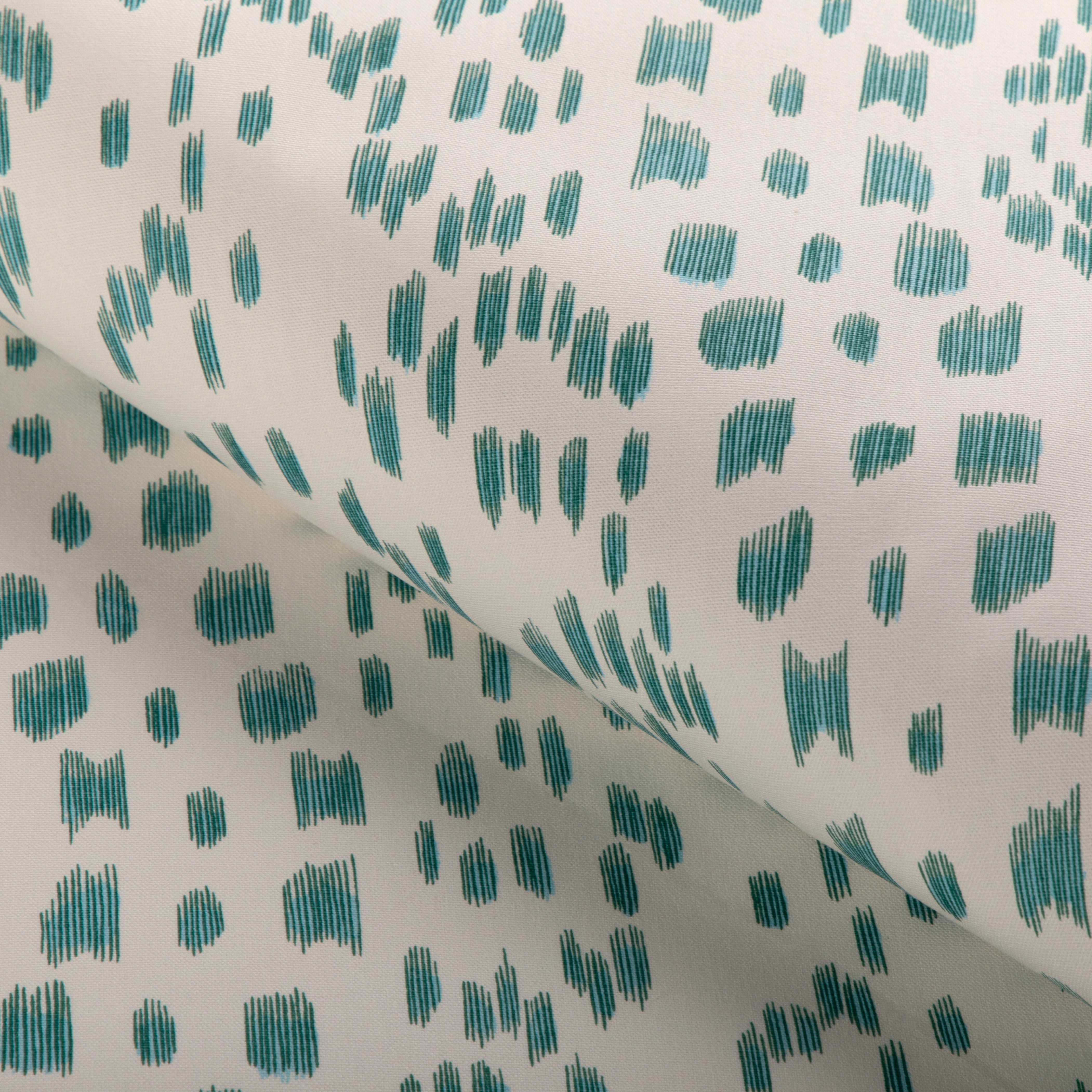 Les Touches - Aqua - Brunschwig & Fils Fabric