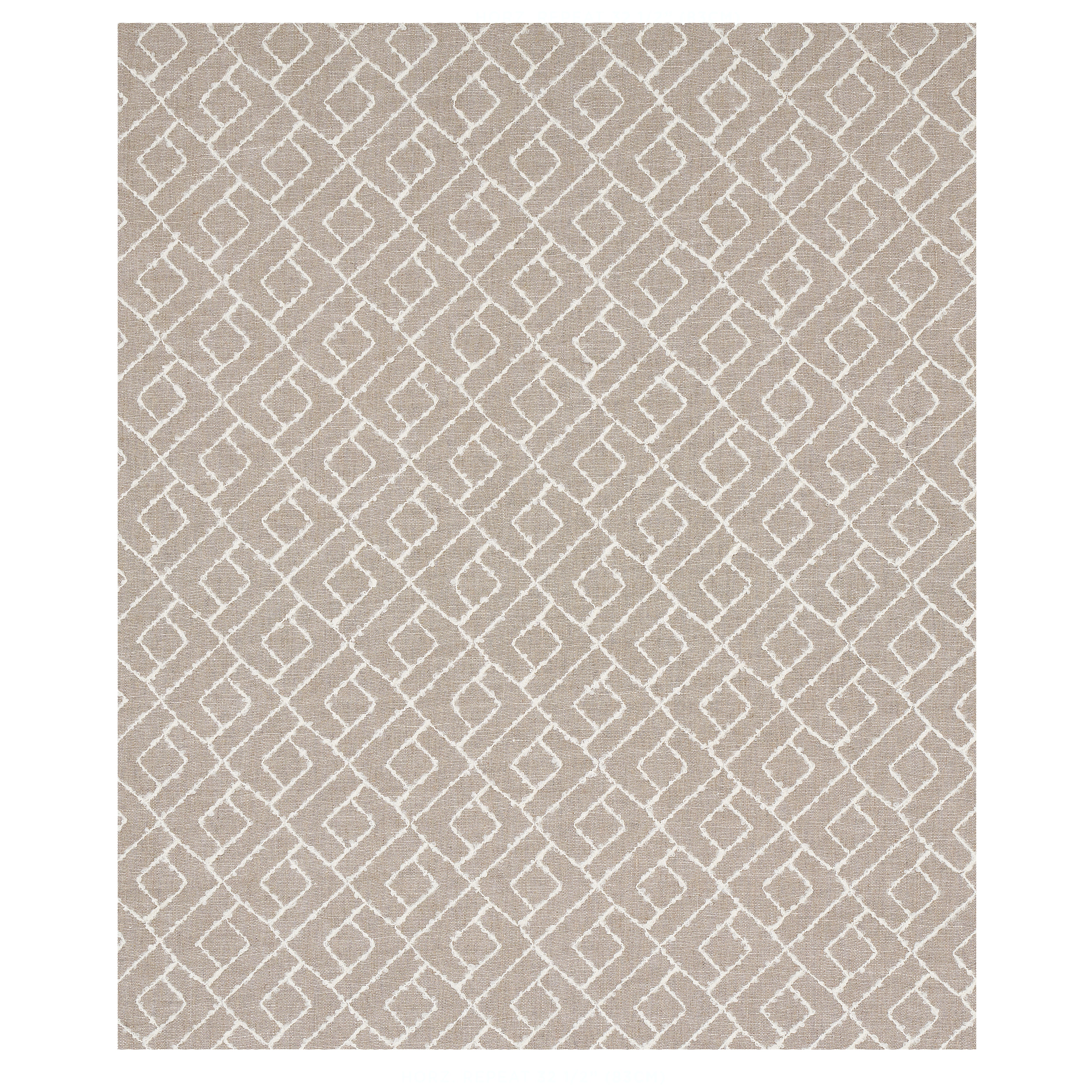DURANT-EMBROIDERY-NATURAL-SCHUMACHER-80130 - Schumacher Fabric