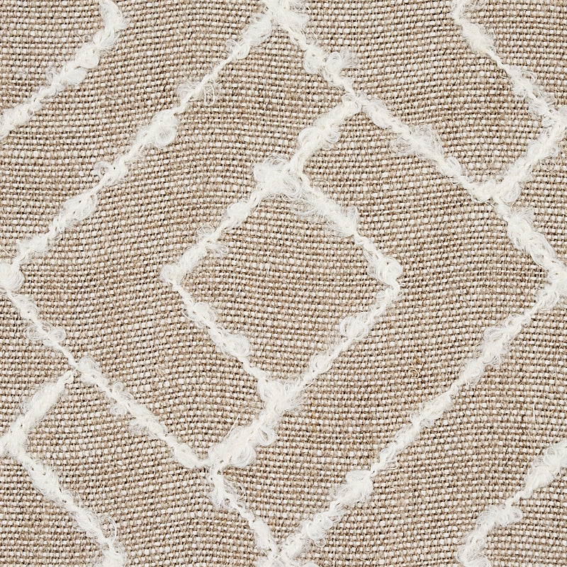 DURANT-EMBROIDERY-NATURAL-SCHUMACHER-80130 - Schumacher Fabric