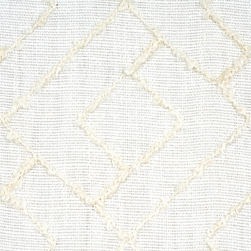 DURANT-EMBROIDERY-IVORY-SCHUMACHER-80131 - Schumacher Fabric