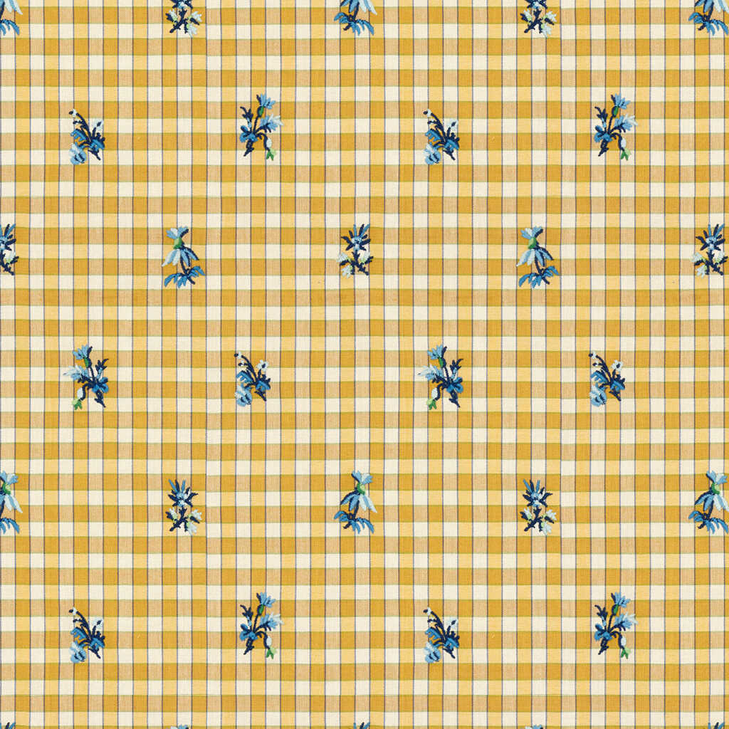 La Seyne Fleuri - Sunflower - BRUNSCHWIG & FILS Tela