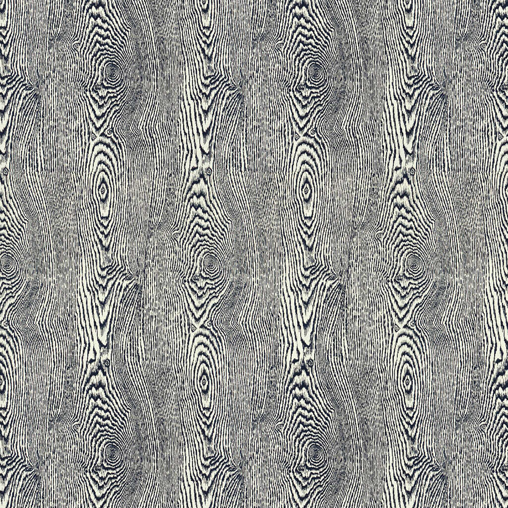 Wood - Indigo - BRUNSCHWIG & FILS Fabric