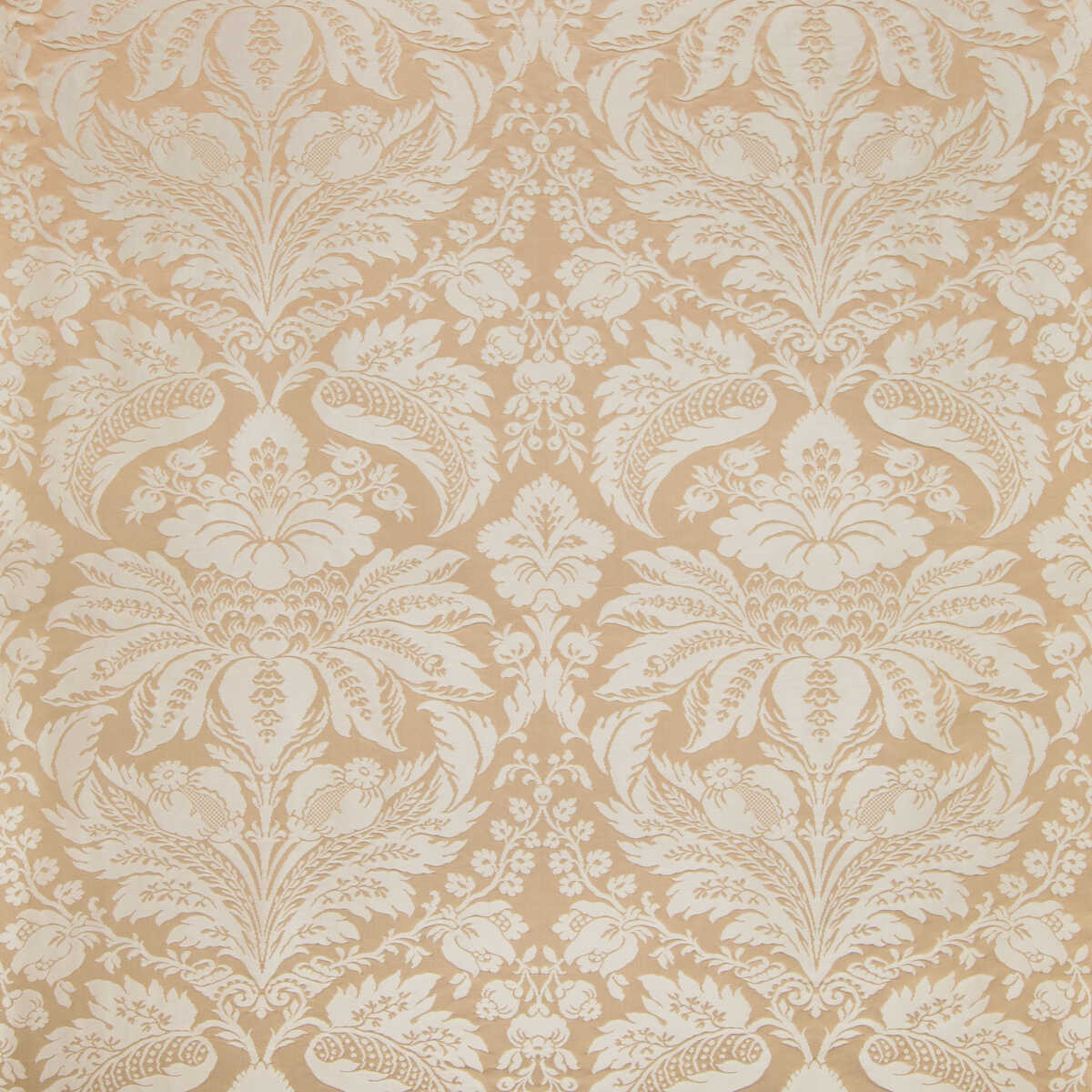 Damask Pierre - Sand - BRUNSCHWIG & FILS Tela